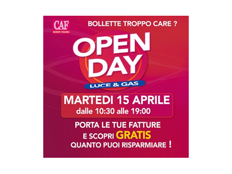 Open Day Bollette: Scopri Come Risparmiare