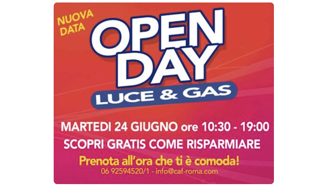 OPENDAY LUCE & GAS